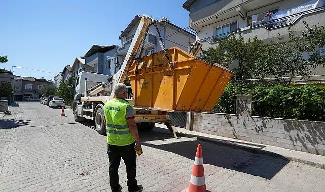 Gaziemir Belediyesi’nden moloz atıklarına çevreci çözüm