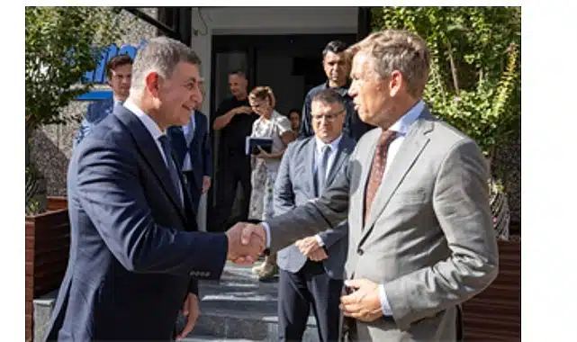 Hollanda Büyükelçisi Wijnands Başkan Tugay’ı Ziyaret Etti