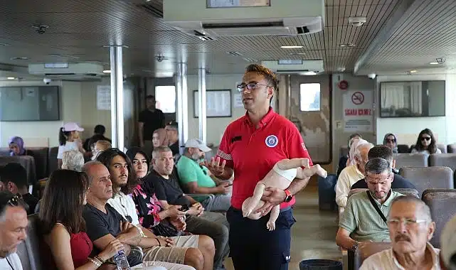 İBB’den vapur hatlarında ve Adalar’da ilk yardım seferberliği