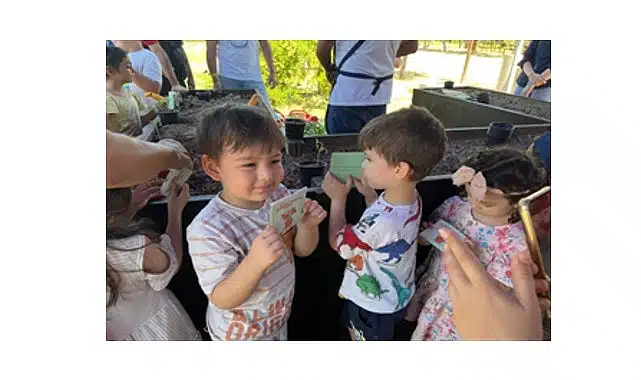 Miniklere doğadan sofraya tarım eğitimi