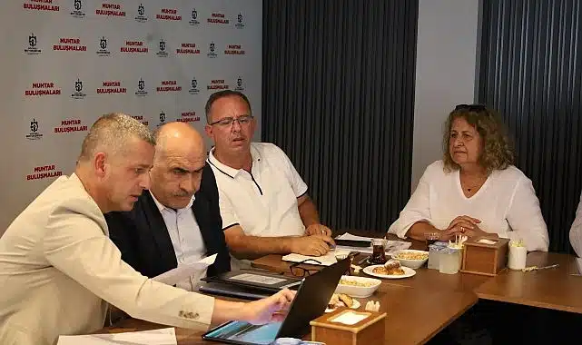 Muhtarların talepleri Büyükşehir’de karşılık buldu