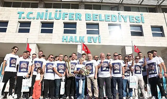 Nilüfer Belediyespor, Süper Kupa’yı Nilüfer’e getirdi
