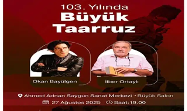 Okan Bayülgen ve Prof. Dr. İlber Ortaylı İzmirliler ile buluşacak