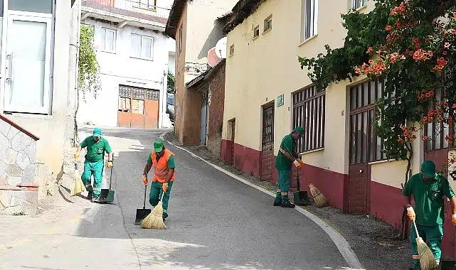 Osmangazi’de her gün 270 kilometre alan temizleniyor