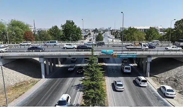 Yenileme Çalışması Yapılacak Marangozlar Köprülü Kavşağı 23 Ağustos 00.00 İtibariyle Trafiğe Kapatılacak