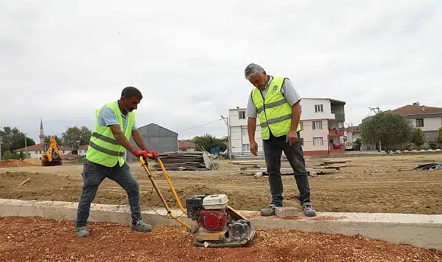 Akhisar Mahallesinde İnegöl’ün Yeni Oksijen Deposu İçin Çalışmalar Başladı