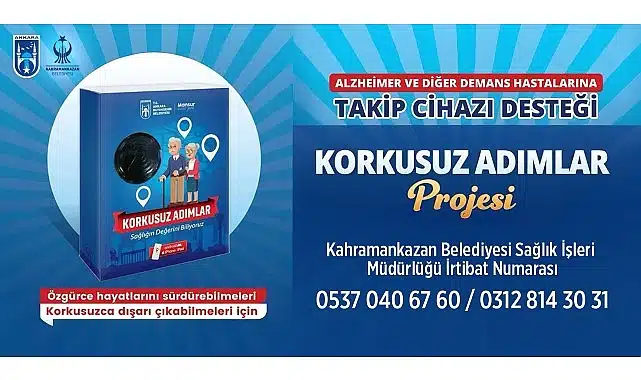 Alzheimer ve Demans Hastalarına Takip Cihazı Desteği