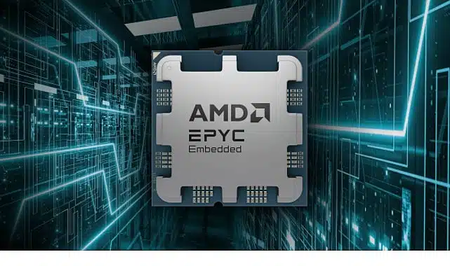 AMD, Düşük Gecikmeli Edge Uygulamaları için EPYC™ Embedded 4005 İşlemcilerini Tanıttı