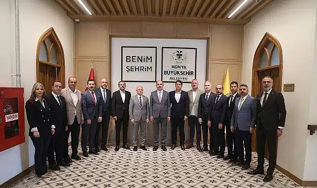 Başkan Altay Bursalı Belediye Başkanlarına Konya Modeli Belediyecilik Çalışmalarını Anlattı