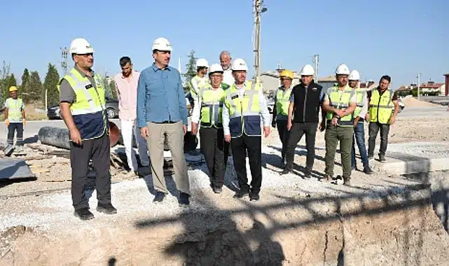 Başkan Altay: “Kurak Dönemlerde Şehir Merkezine Su Aktaracak 62 KM’lik Hatta Bağlantı Çalışmalarına Başladık”