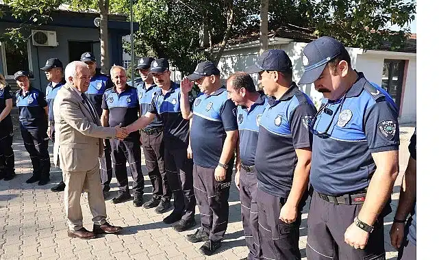 Başkan Şadi Özdemir Zabıta Teşkilatı’nın 199. yılını kutladı