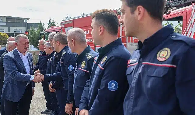Büyükakın: İtfaiye erlerimiz Türkiye’nin kahramanları