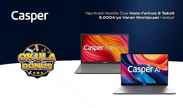 Casper ile okula dönüş başlıyor