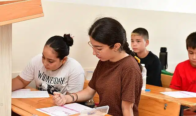 ÇİBEM’de yeni dönem seviye tespit sınavlarıyla başladı