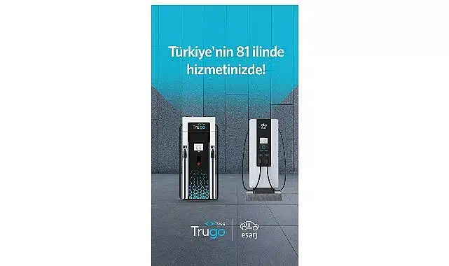 Eşarj ve Trugo roaming iş birliği 81 ilde hizmette