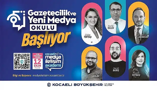 Geleceğin gazetecileri Kocaeli’de yetişecek