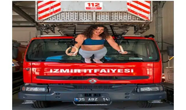 İtfaiye personeli Bahar şimdi Avrupa’da yarışacak