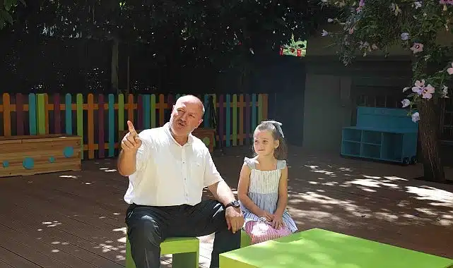 İzmit Ulugazi İlkokulu’na masal gibi bir bahçe