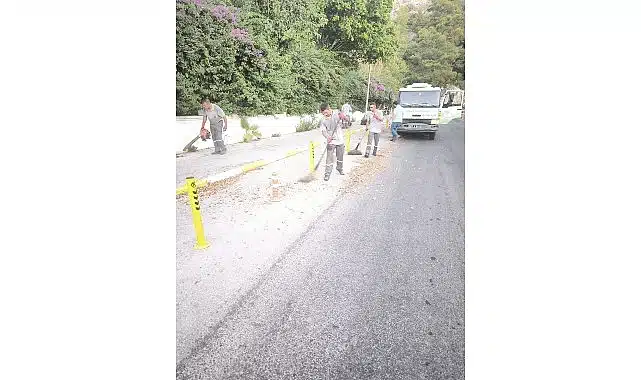 Kemer’de mazgallar temizleniyor