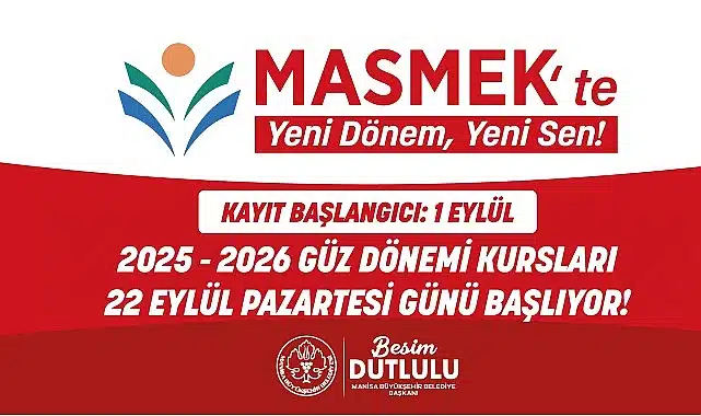 MASMEK’te Yeni Dönem Kayıtları Başladı