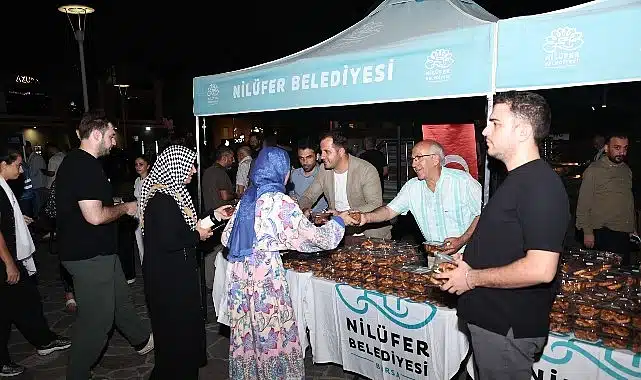 Nilüfer’de kandil geleneği mahallelerde yaşatıldı