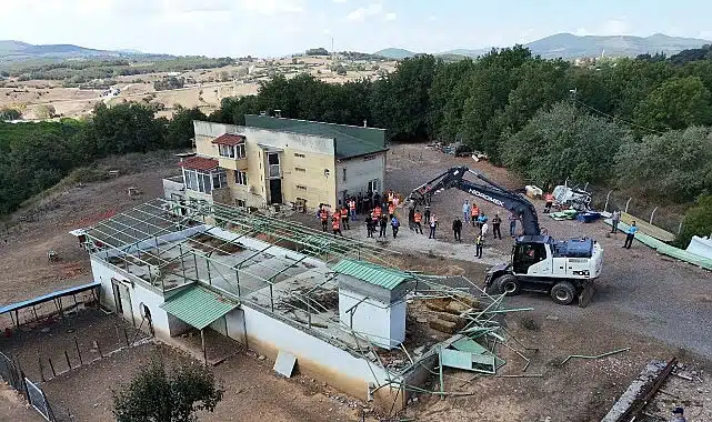Ömerli Havzası’ndaki Kaçak Yapılar Kaldırıldı