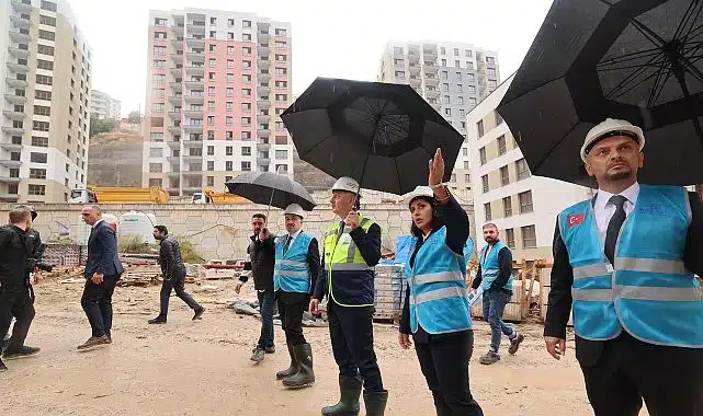 Sevilay Tuncer, Cedit Konutları’nı gezdi