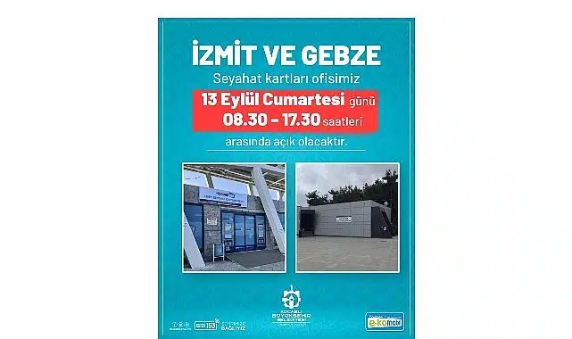 Seyahat Kart Ofisleri’nde cumartesi mesaisine devam