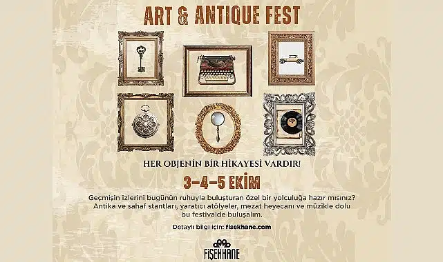 Tarihle buluşma noktası: Fişekhane’de ‘Art & Antiques Fest’
