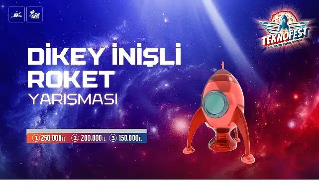 TEKNOFEST Dikey İnişli Roket Yarışması Final Heyecanı Başladı