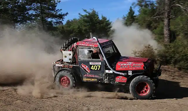 Vezirköprü’de Nefes Kesen Offroad Mücadelesi