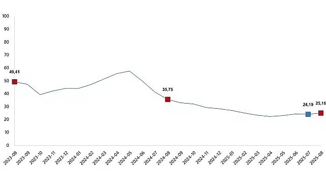 Yurt İçi Üretici Fiyat Endeksi, Ağustos 2025