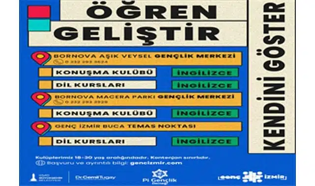 Büyükşehir’den gençler için yabancı dil kursları