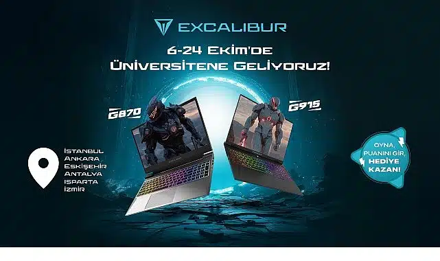 Excalibur’dan gençlere ilham veren kampüs etkinlikleri