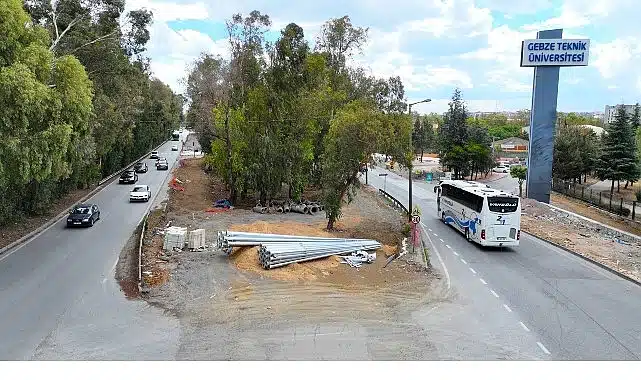 GTÜ Kavşağı yeni haliyle trafiği rahatlatacak