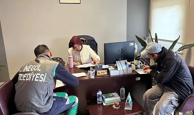 İnegöl Belediyesi’nden Personeline Mobil Sigara Bırakma Polikliniği Hizmeti