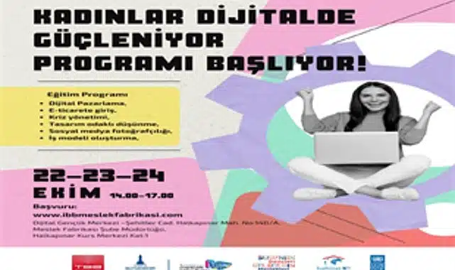 “Kadınlar Dijitalde Güçleniyor”
