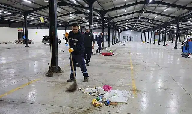 Kartepe’de Her Pazar Sonrası Hijyen Seferberliği