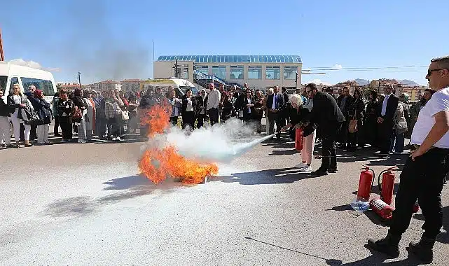 Keçiören Belediyesi’nden Afet ve Yangın Eğitimi