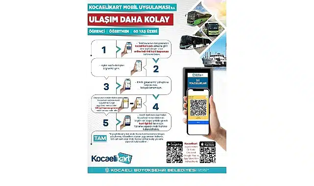 Kocaeli’de online kart dönemi başladı
