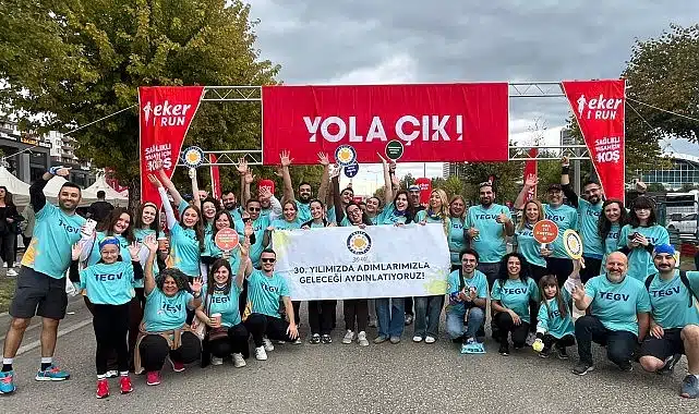 Koşucular Eker I Run’da adımlarını  TEGV çocukları için attı