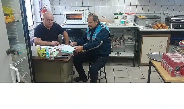 Malkara Belediyesi Zabıta Ekiplerinden Okul Kantinlerine Sağlık ve Hijyen Denetimi