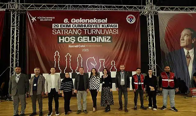 6. Geleneksel 29 Ekim Cumhuriyet Kupası Satranç Turnuvası Düzenlendi