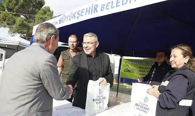 Başkan Çerçioğlu, Ata Tohumlarından Üretilen Fideleri Köşk’te Vatandaşlarla Buluşturdu