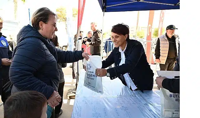 Başkan Çerçioğlu Binlerce Fideyi Didimliler ile Buluşturdu