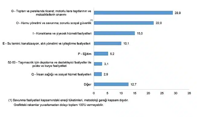 Hizmet-Ticaret Sektörü Nihai Enerji Tüketim İstatistikleri, 2024