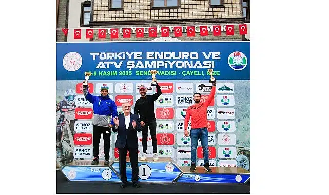 Senoz Vadisi’nde Türkiye Enduro ve ATV Şampiyonası Tamamlandı
