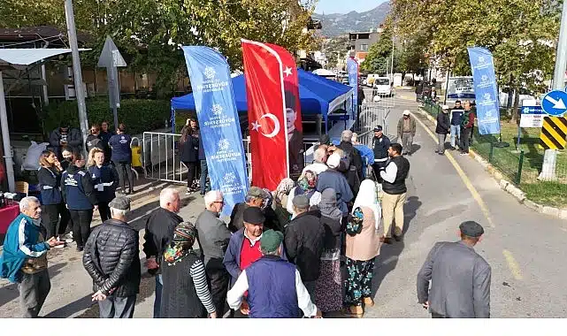 Sultanhisarlı Vatandaşlardan Başkan Çerçioğlu’na Fide Teşekkürü