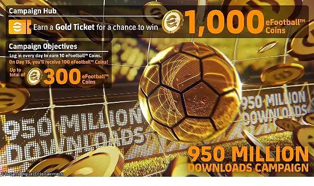 eFootball™ Dünya Çapında 950 Milyon İndirmeye Ulaştı