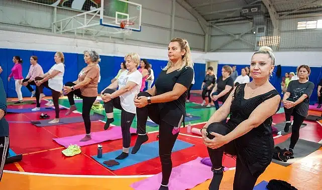 Karşıyaka’da sağlıklı yaşama spor desteği